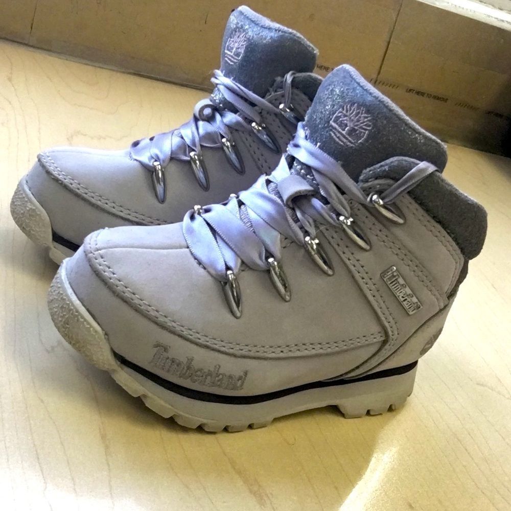 Kids Toddler Timberland Boots Grey size 8